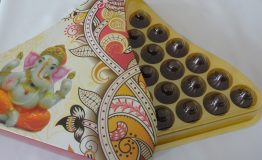 21 Pcs x 5 Gms Chocolate Modaks In Modak Shape Box